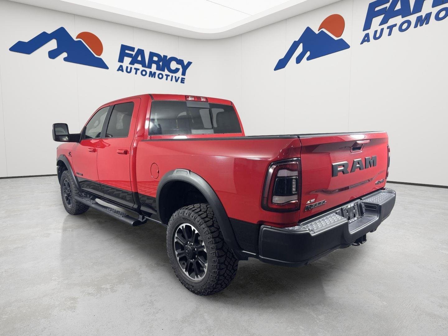 Used 2024 Flame Red Clearcoat Ram Rebel image 3