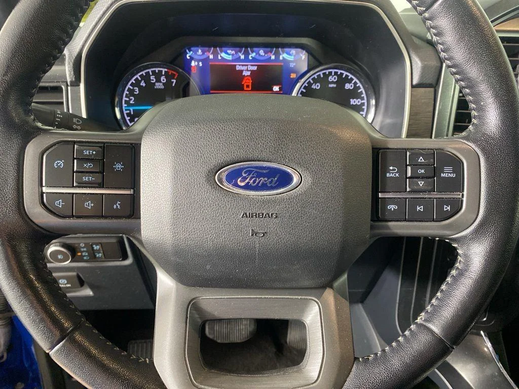 Used 2021 Blue Metallic Ford XLT image 13