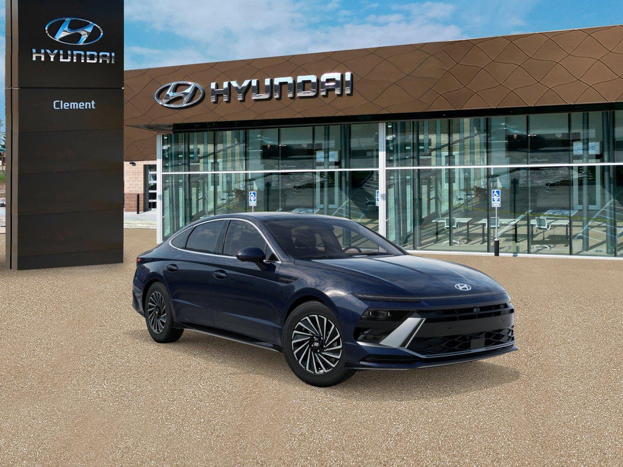 New 2027 Carbon Blue Hyundai Limited image 3