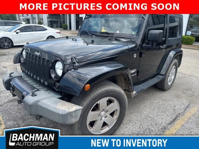 Used 2010 Jeep Wrangler Sahara with VIN 1J4GA5D13AL127251 for sale in Jeffersonville, IN