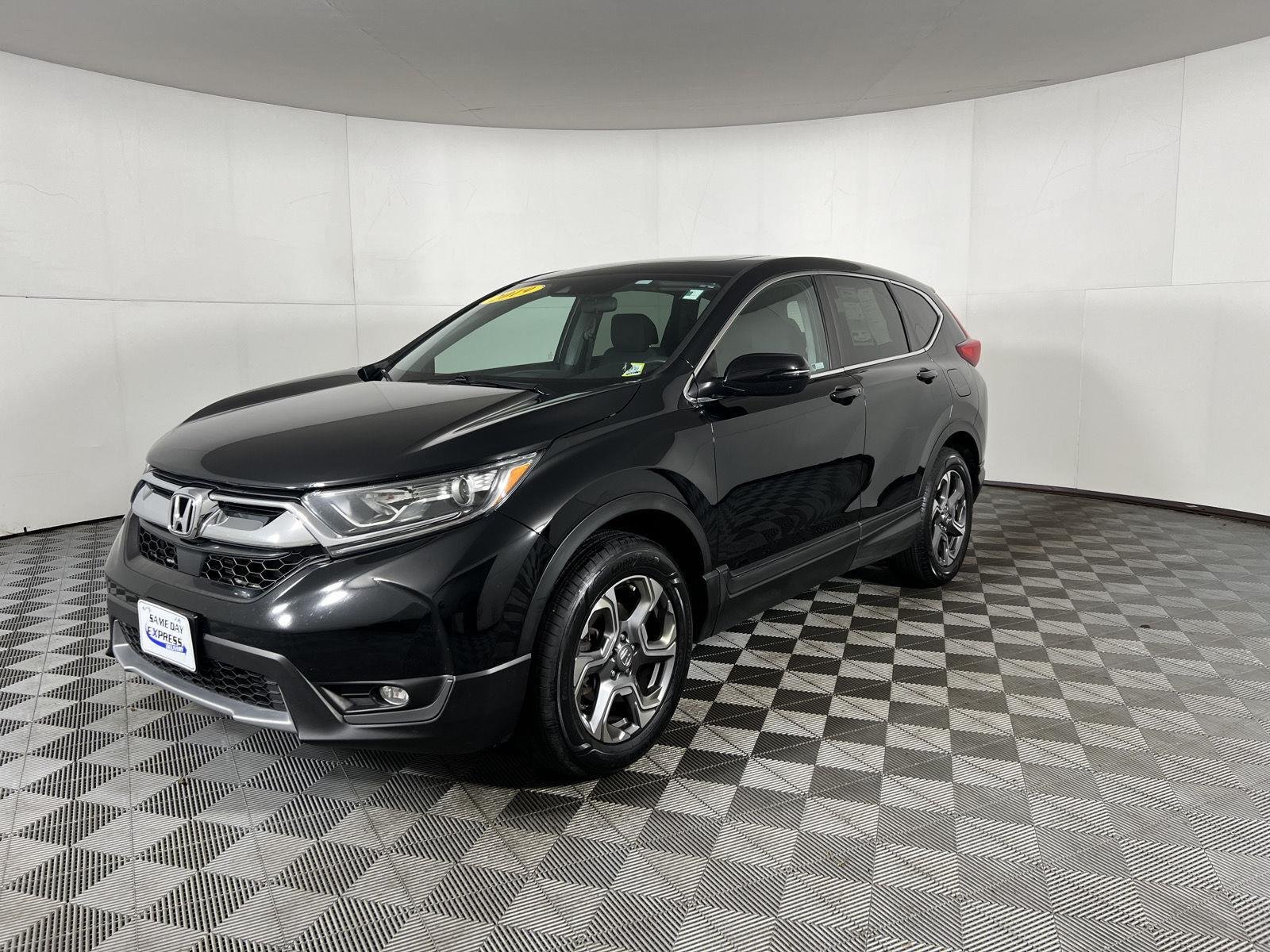 Used 2019 Crystal Black Pearl Honda EX image 4