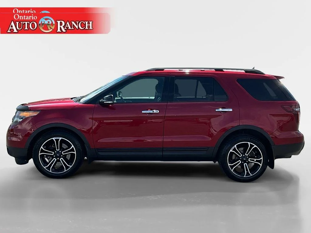 Used 2014 Ruby Red Metallic Tinted Clearcoat Ford Sport image 2