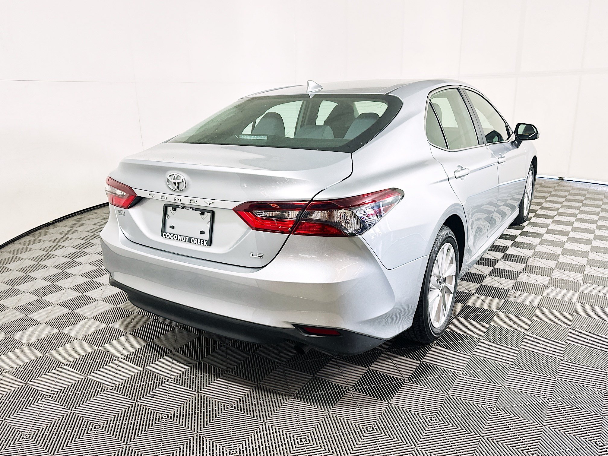 Certified Used 2024 Celestial Silver Metallic Toyota LE image 3