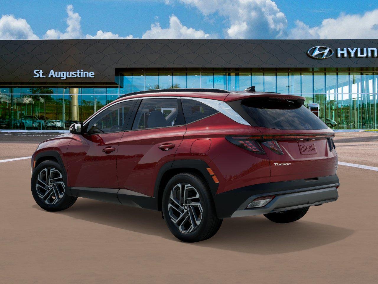 New 2026 Red Hyundai Limited FWD image 5