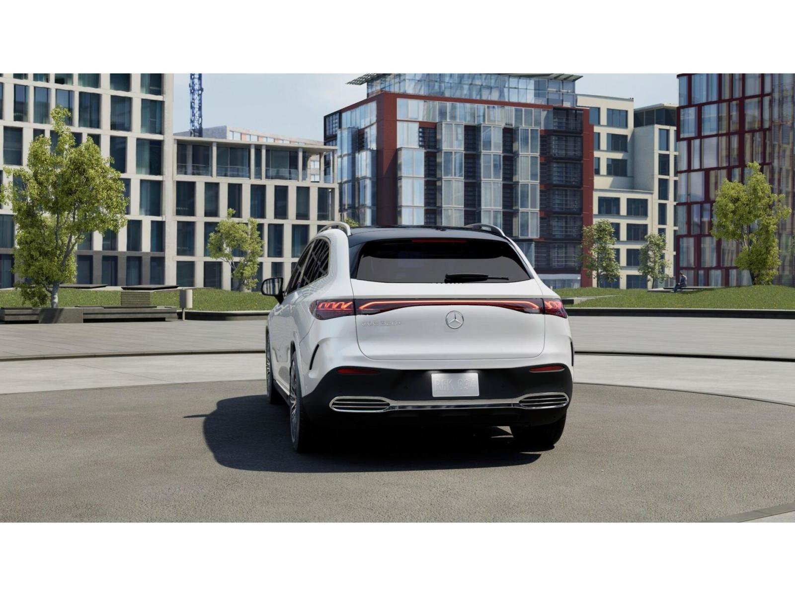 New 2027 MANUFAKTUR Moonlight White Metallic Mercedes-Benz EQE 320+ image 68