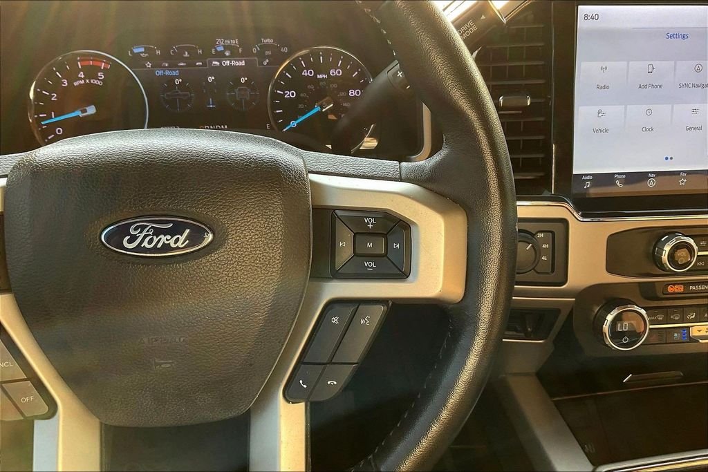 Certified Used 2022 Red Metallic Ford Lariat image 13