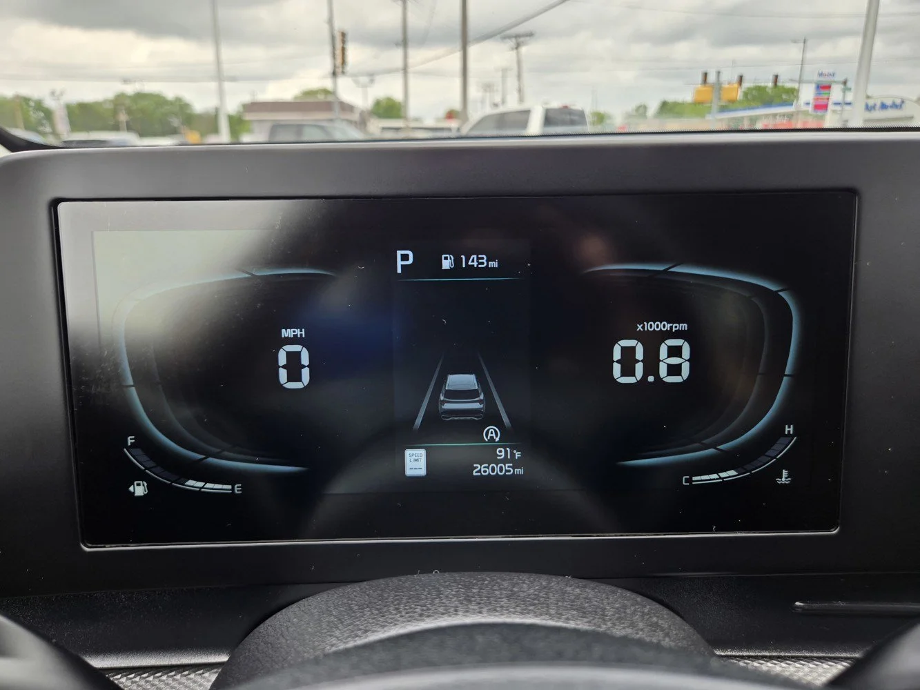 Used 2025 Ebony Black Kia LX image 23