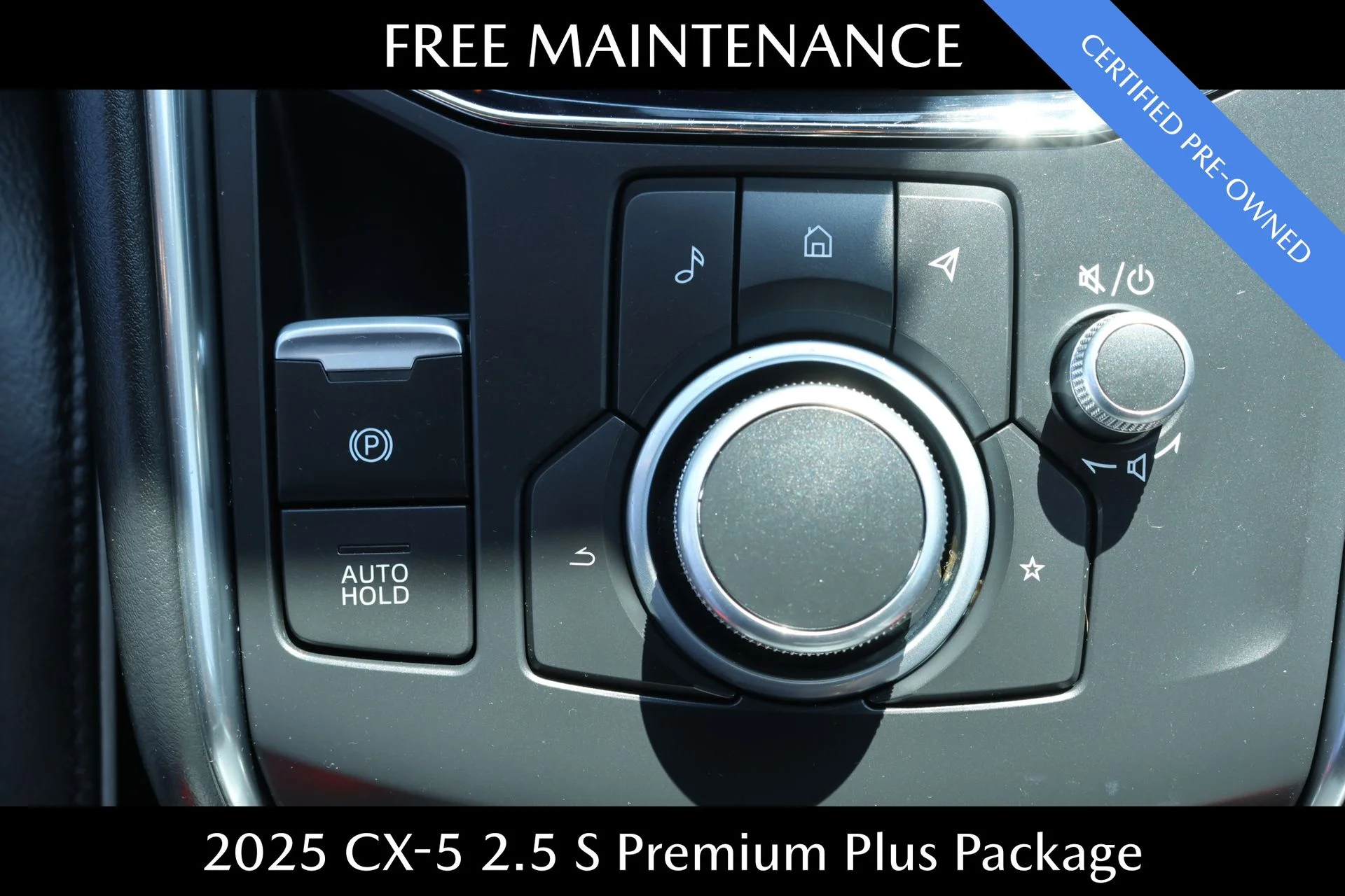 Certified Used 2025 Black Mazda 2.5 S Premium Plus Package image 16