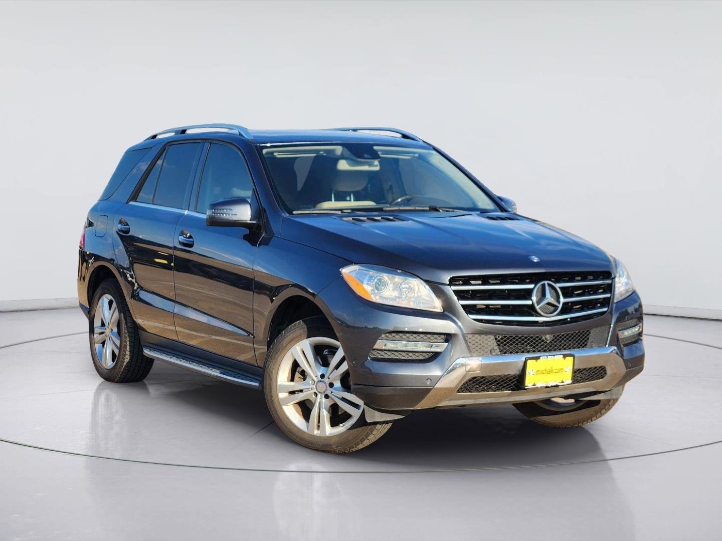 Used 2015 Steel Gray Metallic Mercedes-Benz ML 350 image 1