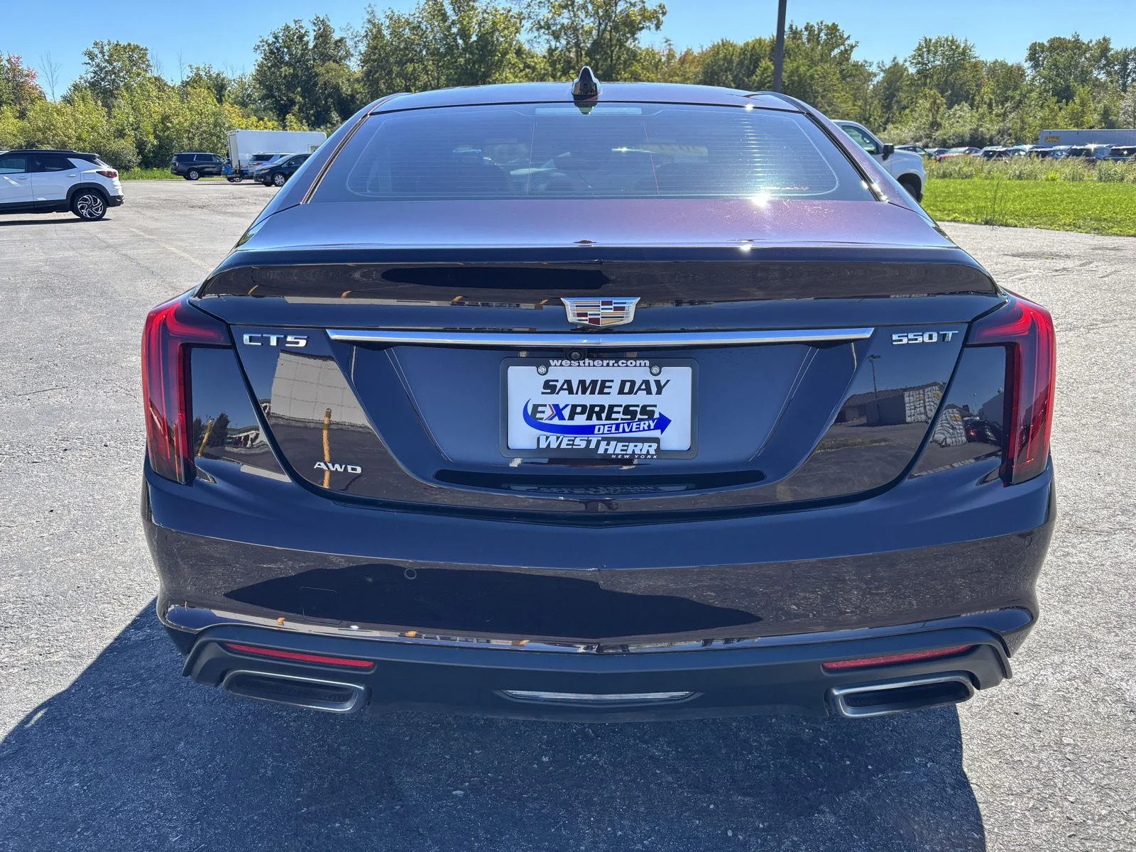 Used 2021 GARNET METALLIC Cadillac Premium Luxury image 6