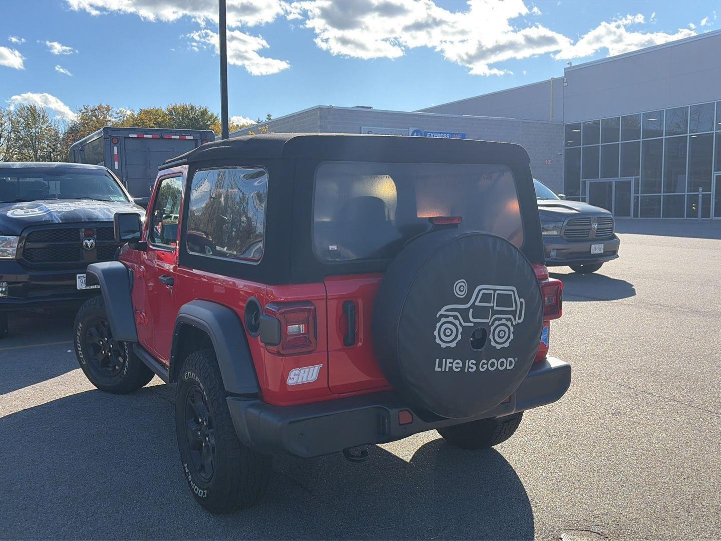 Used 2022 Firecracker Red Clearcoat Jeep Willys image 3