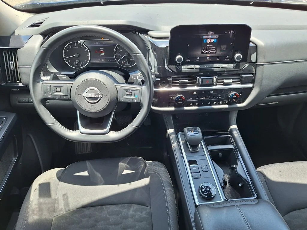 Certified Used 2025 Blue Nissan SV image 9
