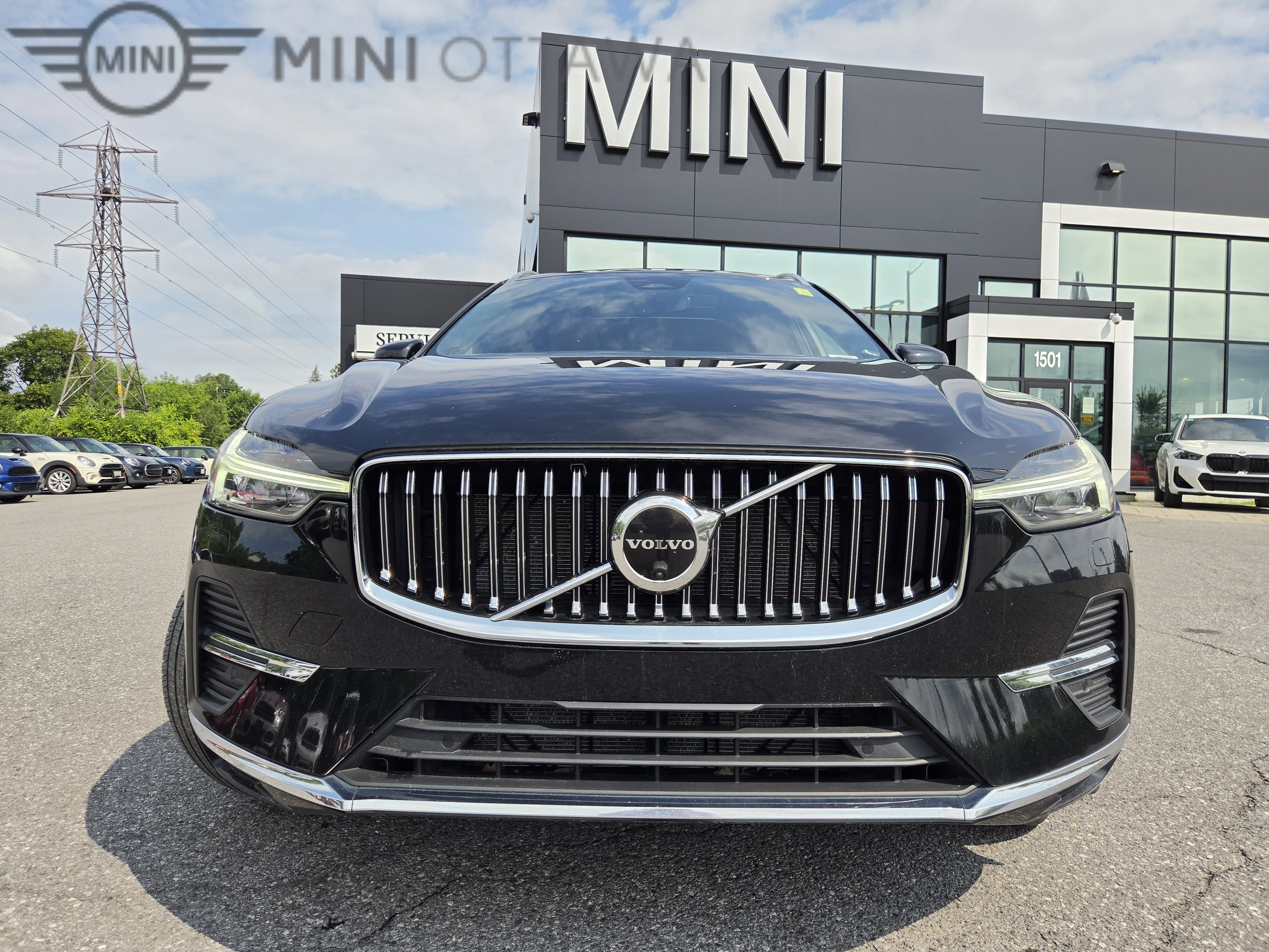 Used 2023 Black Solid Stone Volvo Ultimate Bright Theme image 2