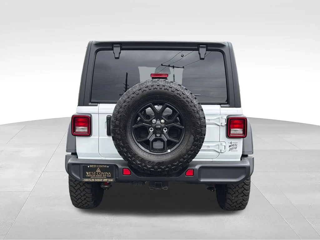 New 2026 Bright White Clear-Coat Exterior Paint Jeep Willys image 3