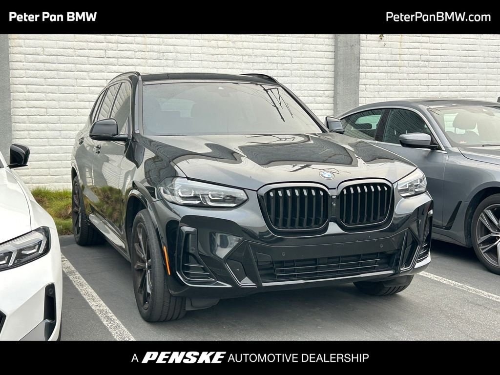 Certified Used 2024 Black Sapphire Metallic BMW xDrive30i image 1