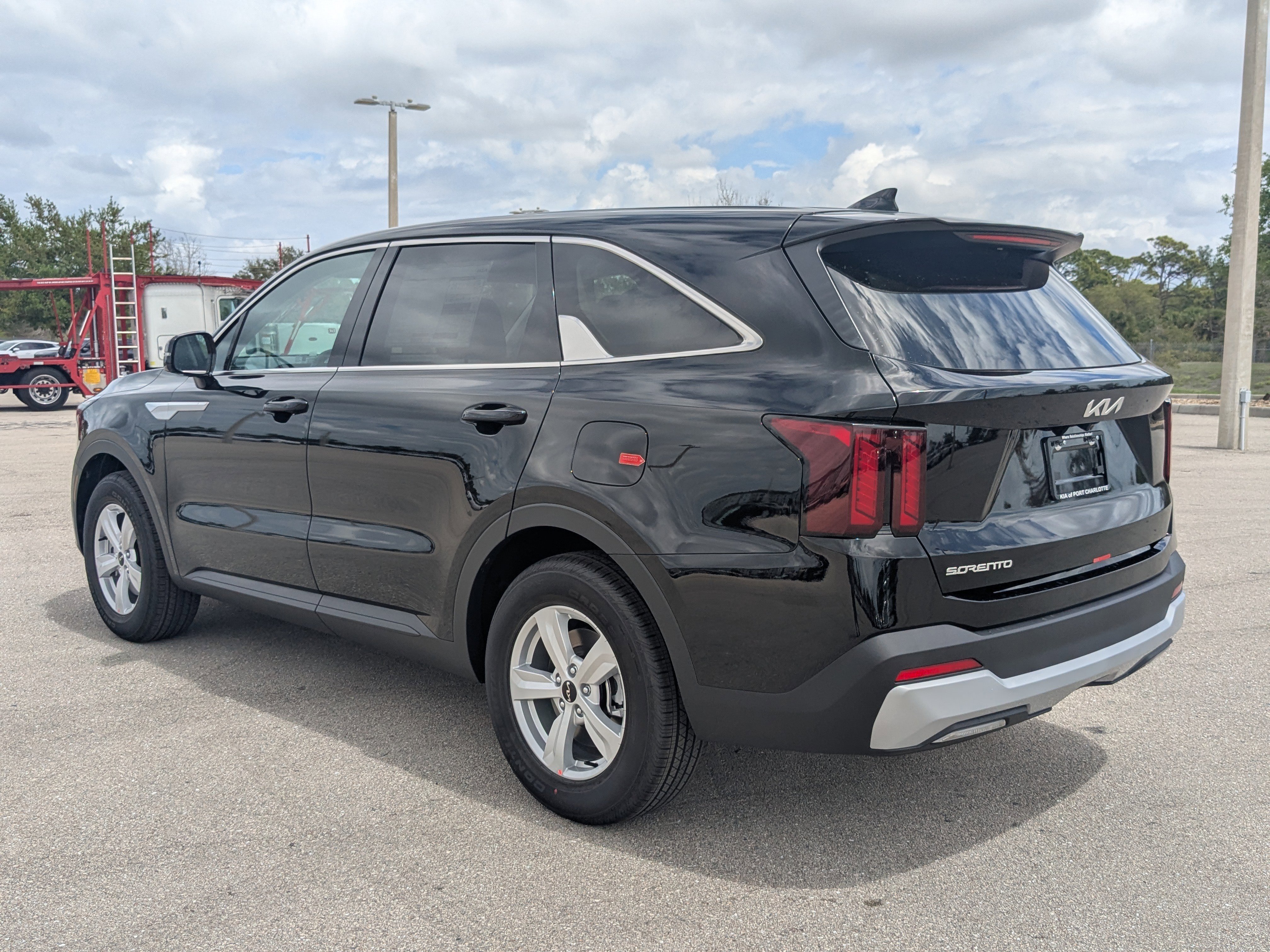 New 2026 Ebony Black Kia LX image 7