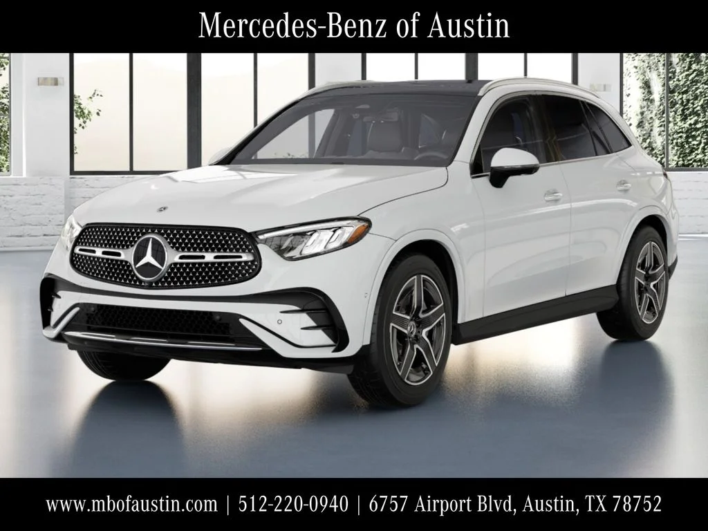 New 2027 White Mercedes-Benz GLC 300 image 1