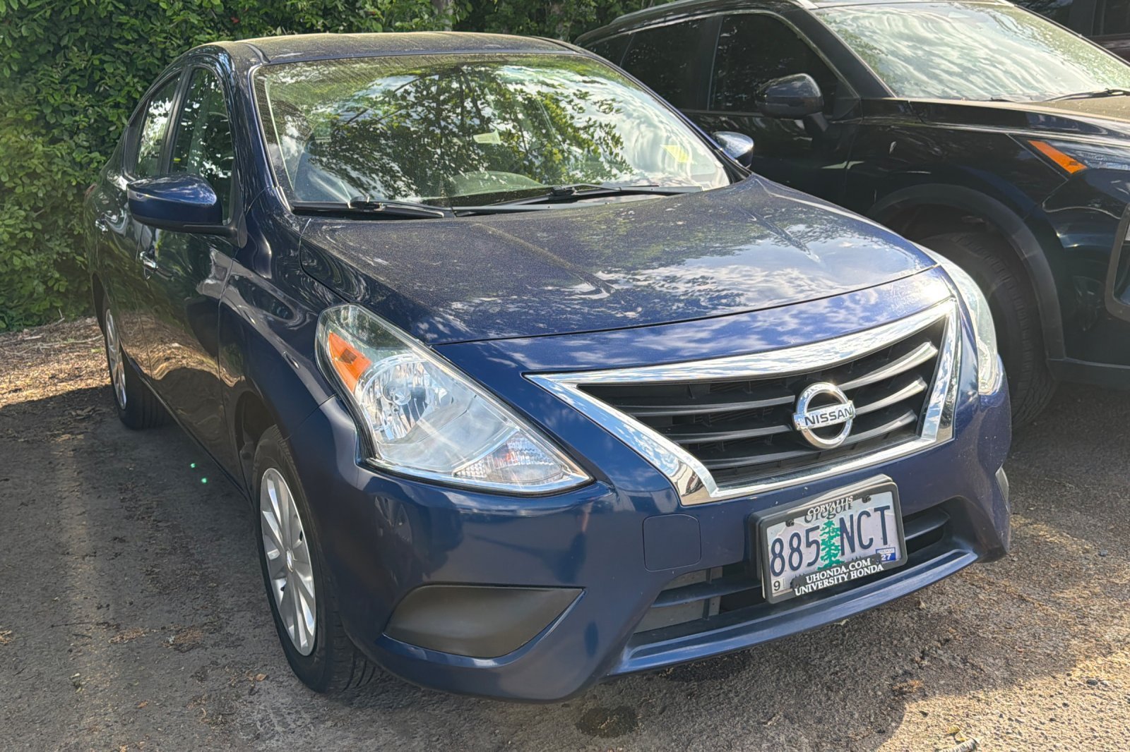 Used 2019 Deep Blue Pearl Nissan SV image 2