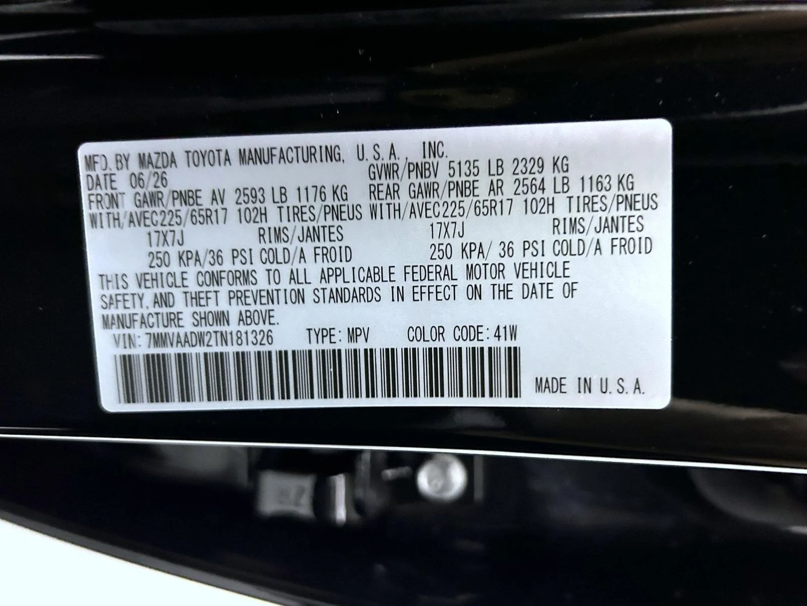 New 2026 Jet Black Mica Mazda Premium AWD image 25