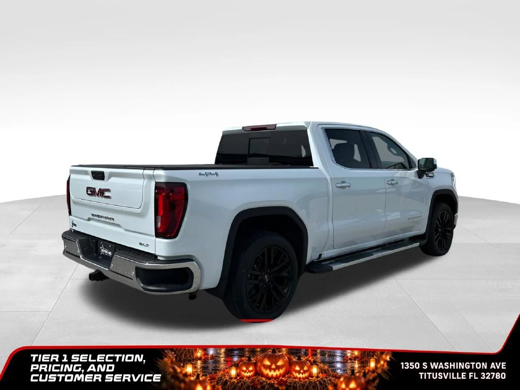 New 2026 Glacier White Tricoat GMC SLT image 5