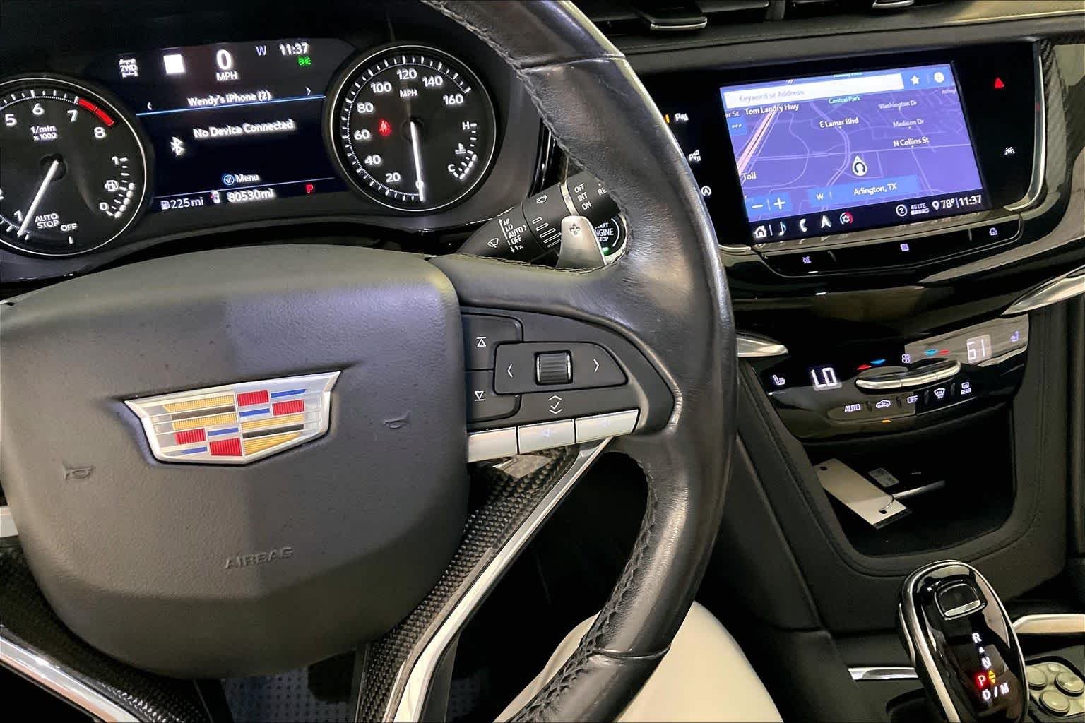 Used 2020 Crystal White Tricoat Cadillac AWD Sport image 23