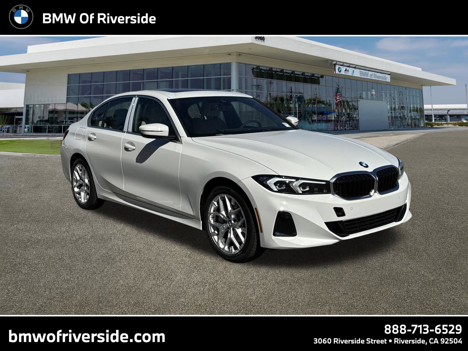 New 2026 Alpine White BMW 330i image 1