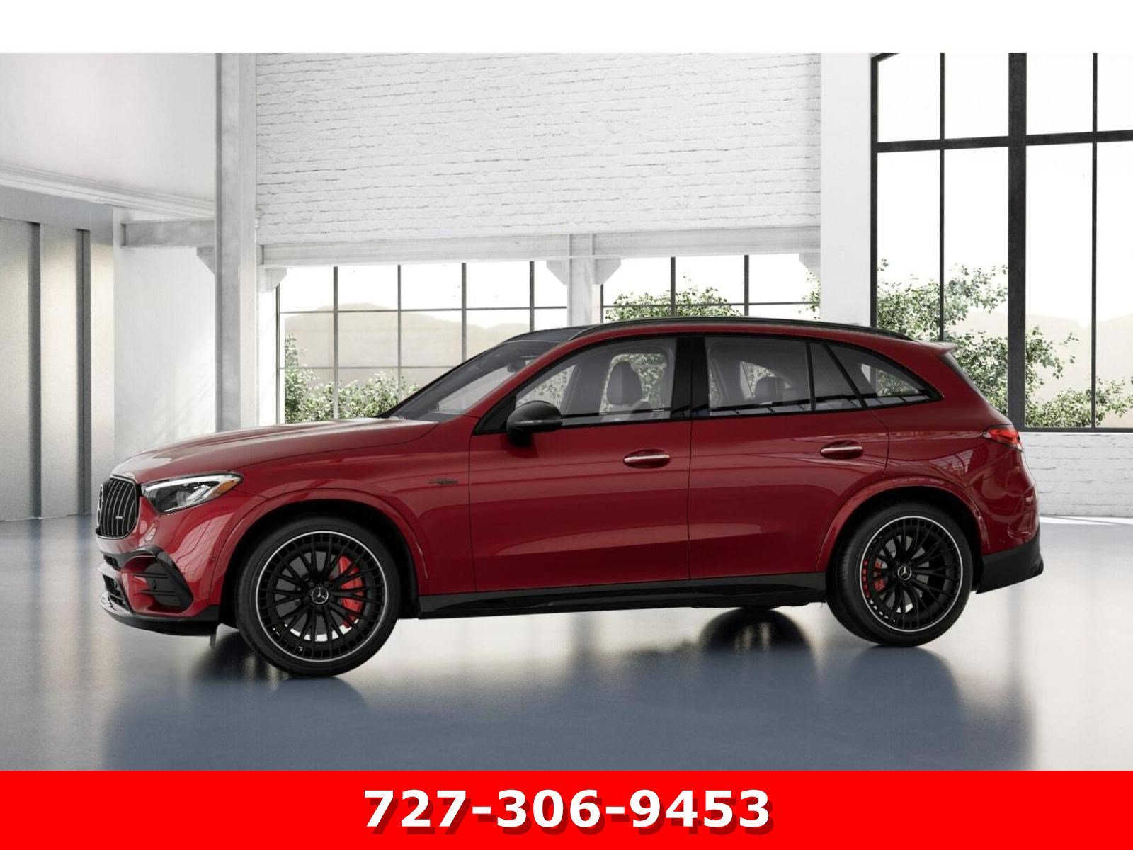 New 2026 MANUFAKTUR Patagonia Red Metallic Mercedes-Benz AMG® GLC 43 image 36