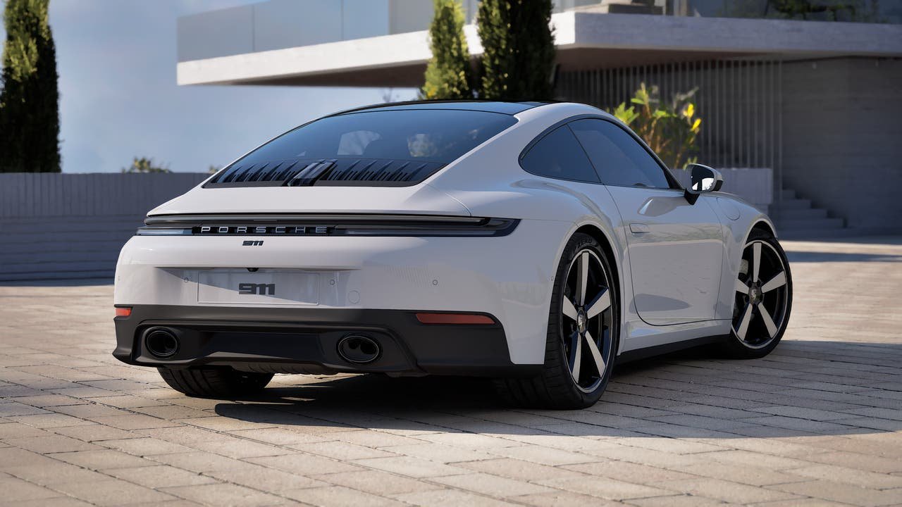 New 2027 White Porsche Carrera image 9