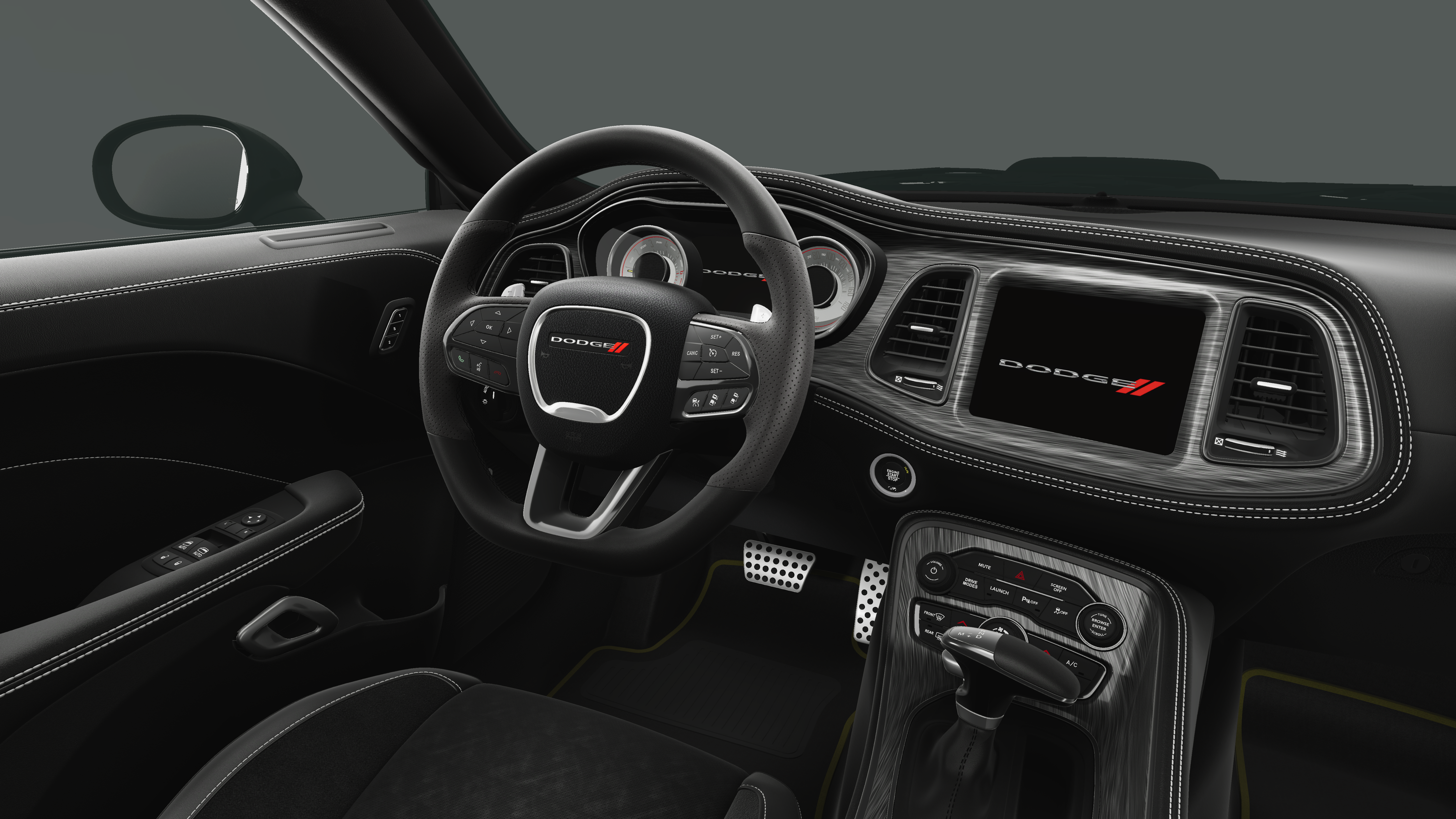 New 2023 F8 Green Exterior Paint Dodge R/T SCAT PACK WIDEBODY image 9