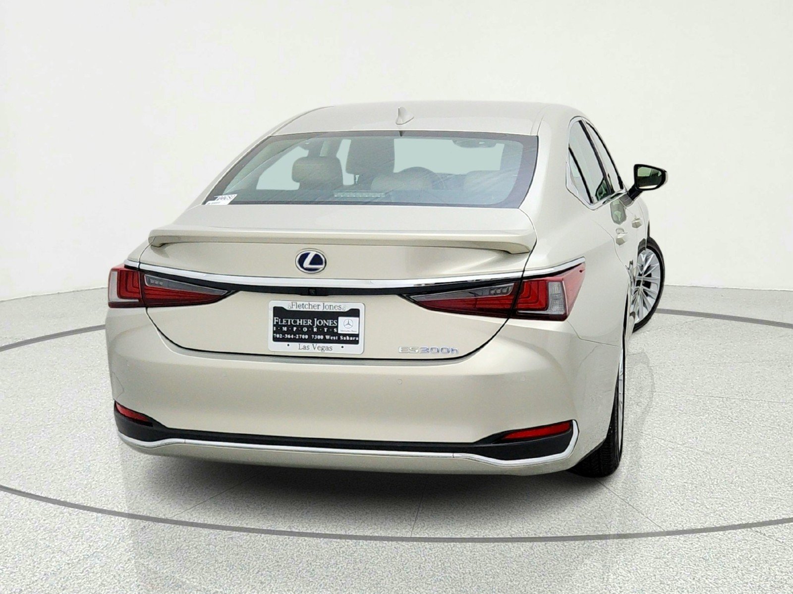 Used 2019 MOONBEAM BEIGE Lexus ES 300h Luxury image 10