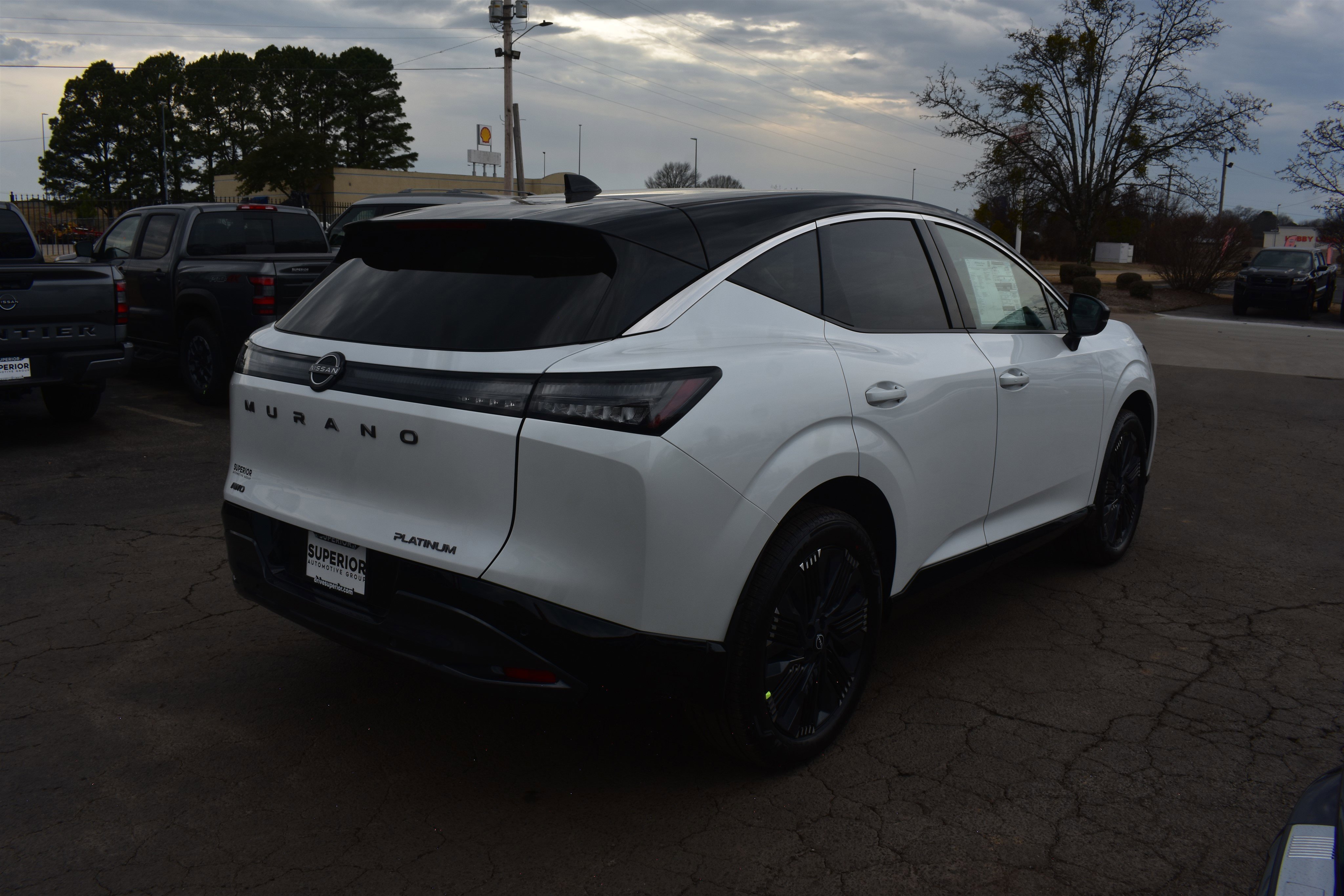 New 2026 Everest White Pearl TriCoat / Super Black Two-tone Nissan Platinum image 5