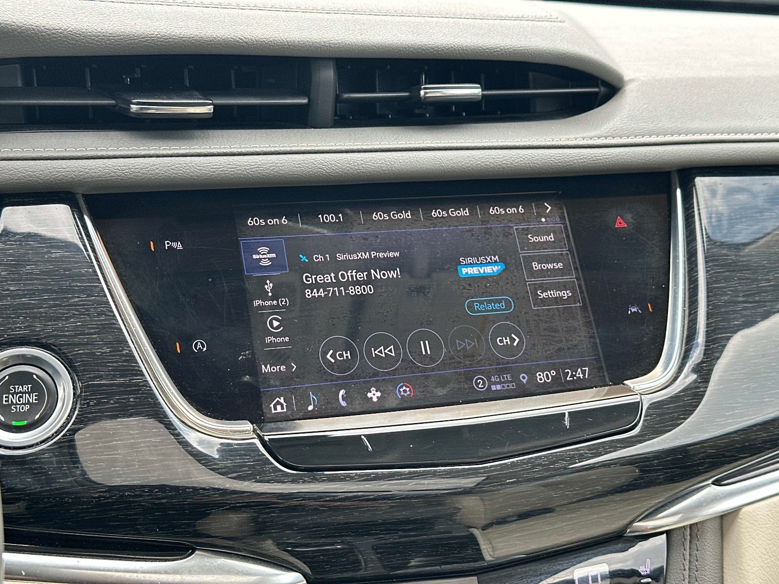 Used 2021 Garnet Metallic Cadillac Premium Luxury image 30