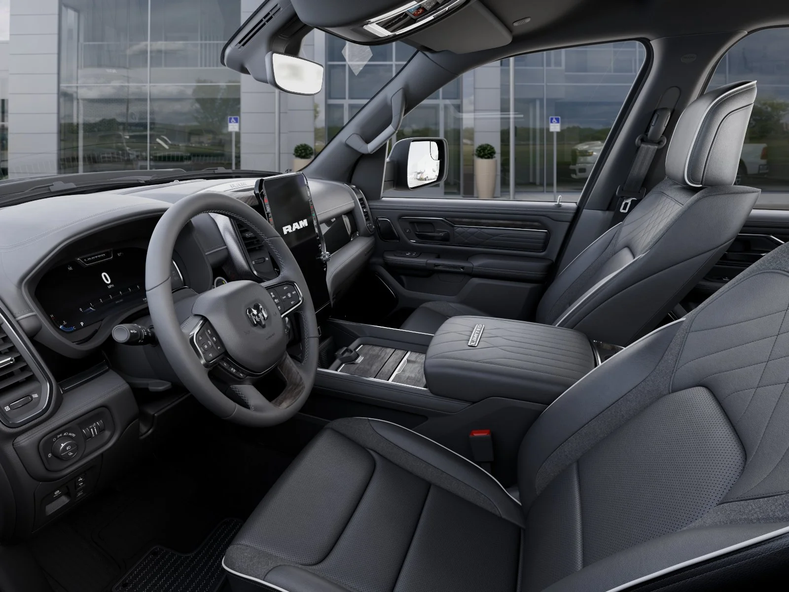 New 2026 Diamond Black Crystal Pearlcoat RAM Limited image 48