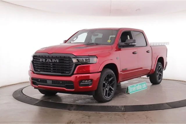 New 2027 Molten Red Pearl-Coat Exterior Paint RAM Laramie image 10