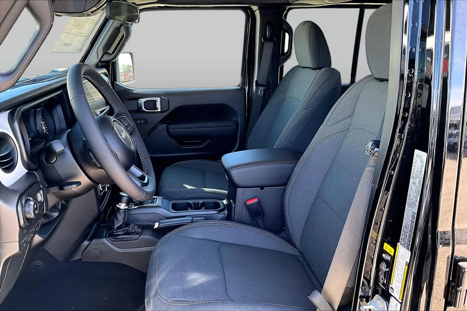 New 2026 Black Clear-Coat Exterior Paint Jeep Sport S image 9