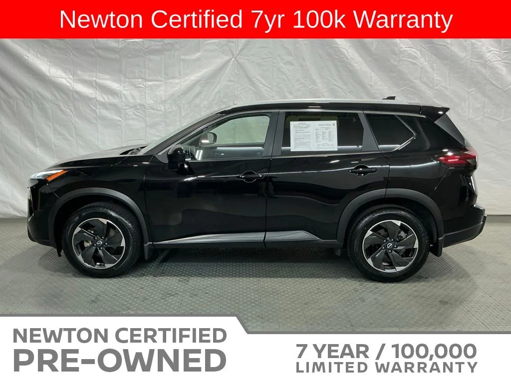 Certified Used 2024 Super Black Nissan SV image 3
