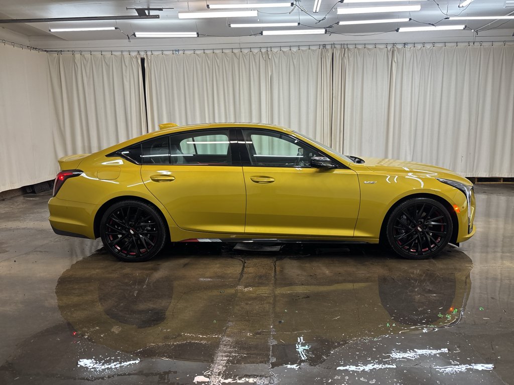 Used 2026 Cyber Yellow Metallic Cadillac V-Series image 4