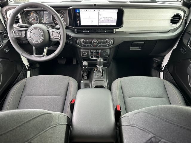 New 2026 Bright White Clear-Coat Exterior Paint Jeep Sport S image 13