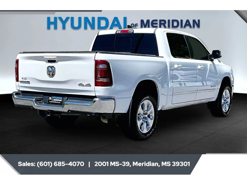 Used 2023 Ivory White Tri-Coat Pearlcoat Ram Laramie image 11