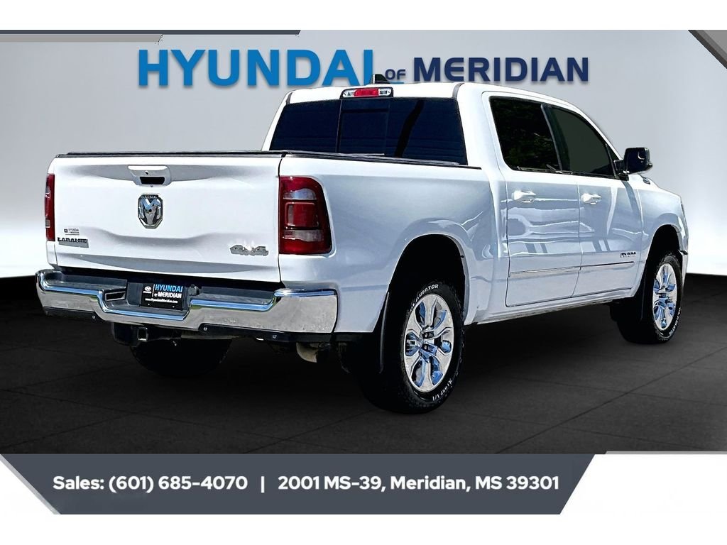 Used 2023 Ivory White Tri-Coat Pearlcoat Ram Laramie image 11