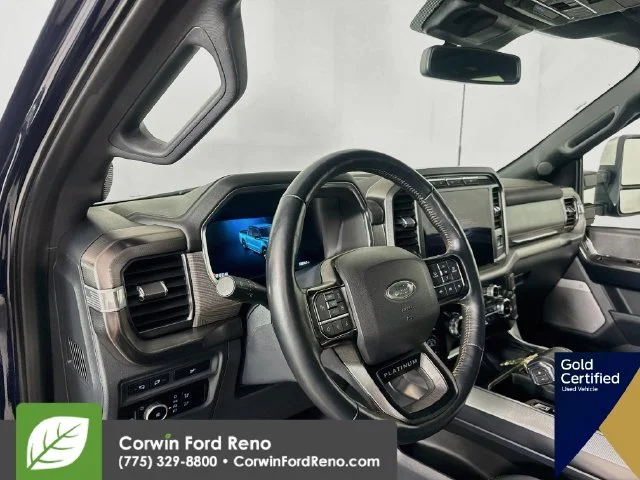 Used 2023 Blue Metallic Ford Platinum image 12