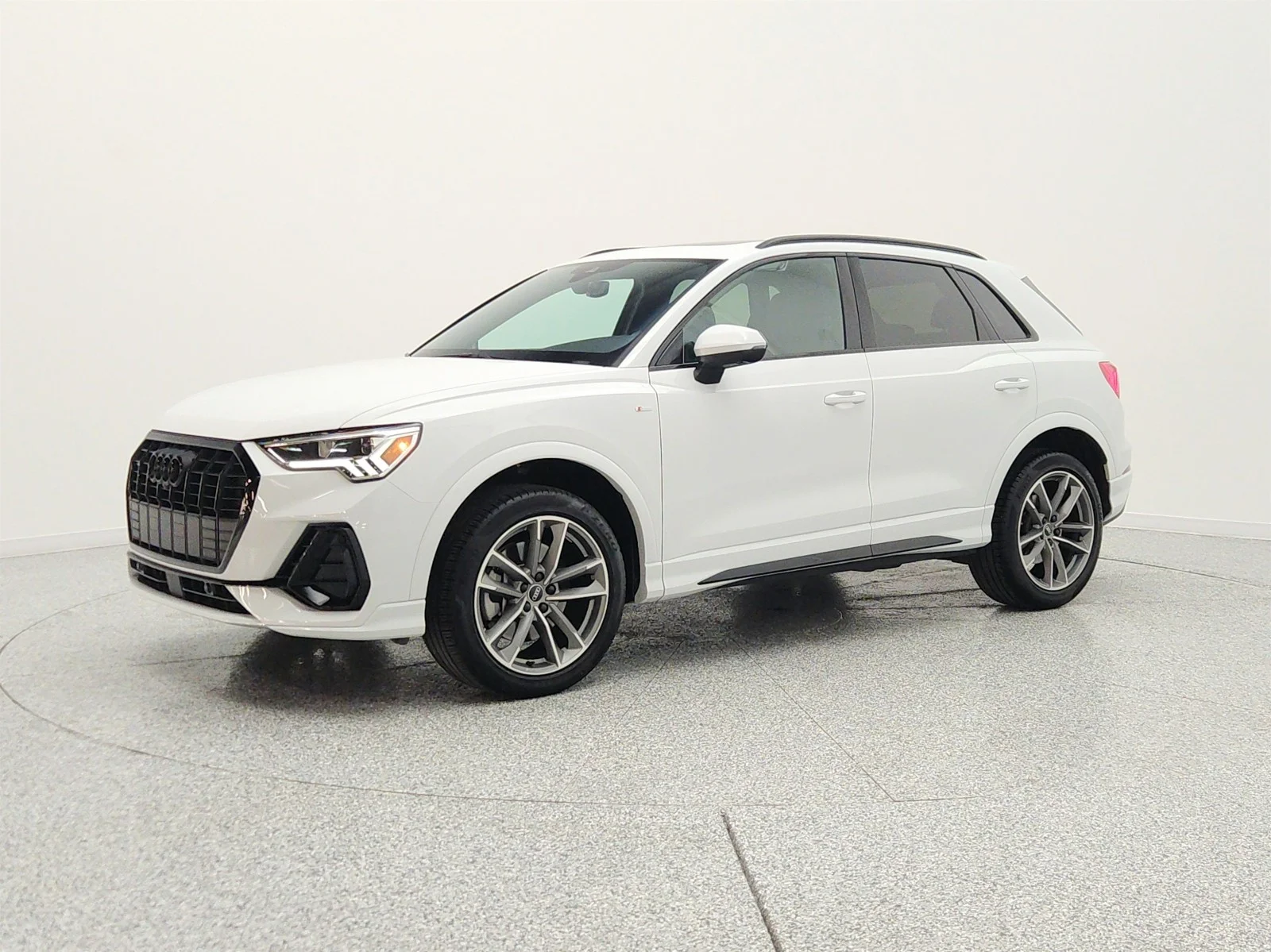 Used 2023 Glacier White Metallic Audi S line Premium Plus 45 TFSI quattro image 1