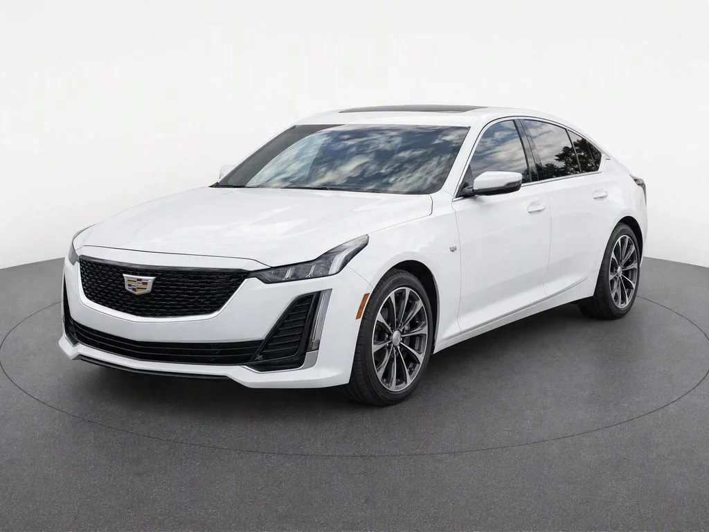 Used 2020 SUMMIT WHITE Cadillac Premium Luxury image 1