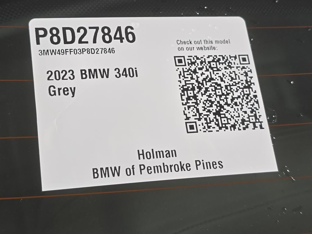 Certified Used 2023 Dravit Grey Metallic BMW M340i xDrive image 21