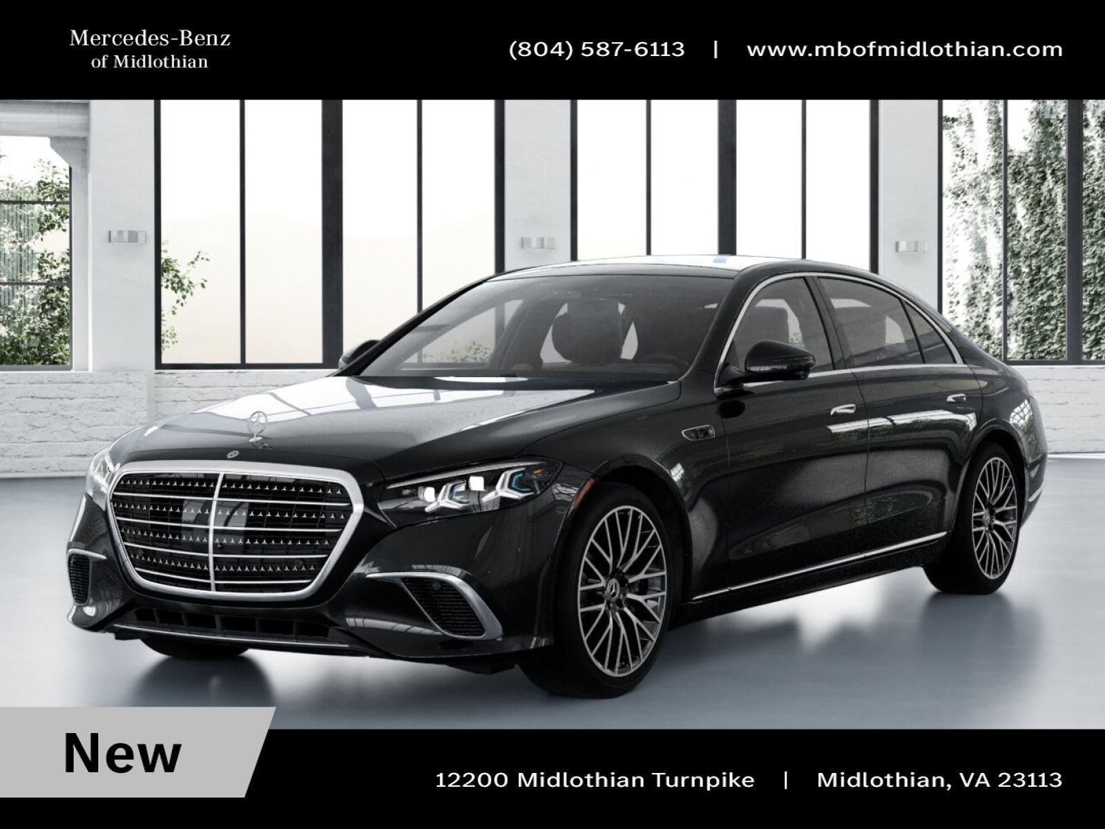 New 2027 Obsidian Black Metallic Mercedes-Benz S 580 image 45