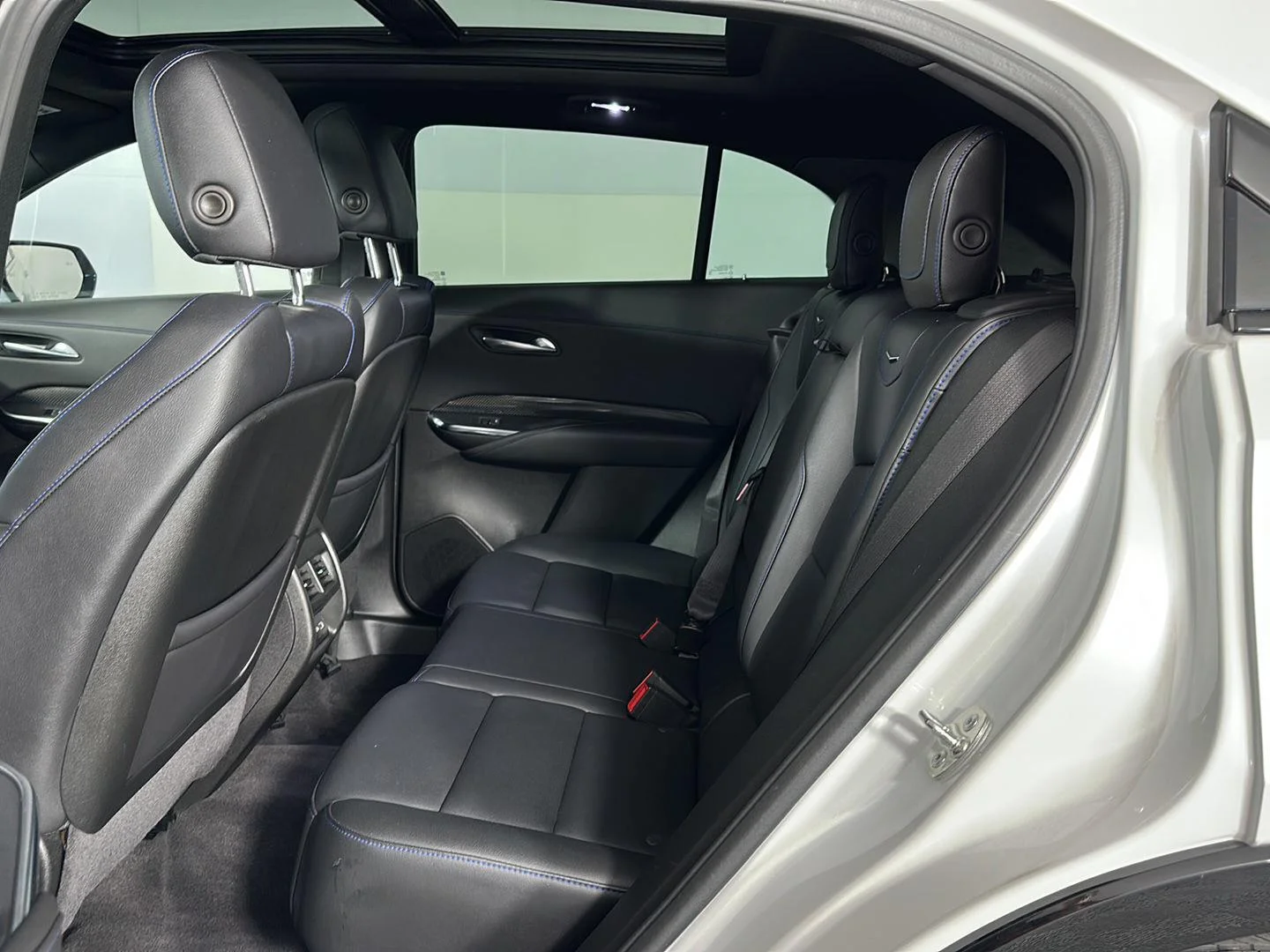 Used 2024 Crystal White Tricoat Cadillac AWD Sport image 23