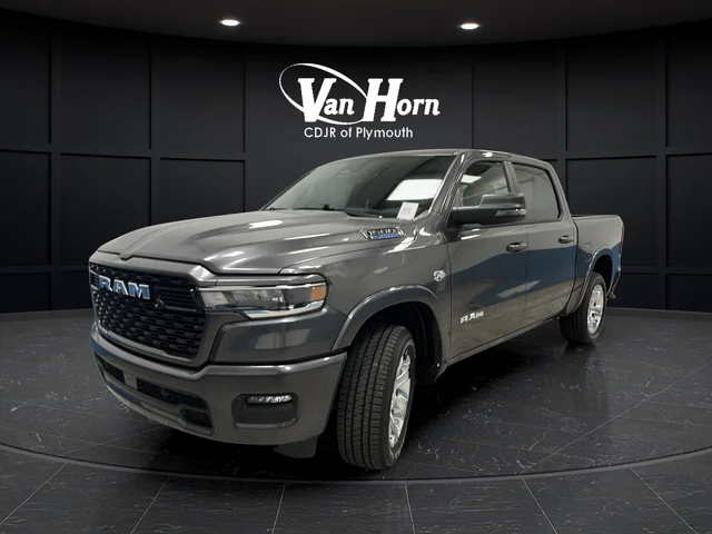 New 2026 Granite Crystal Metallic Clear-Coat Exterior Paint RAM Big Horn/Lone Star image 3