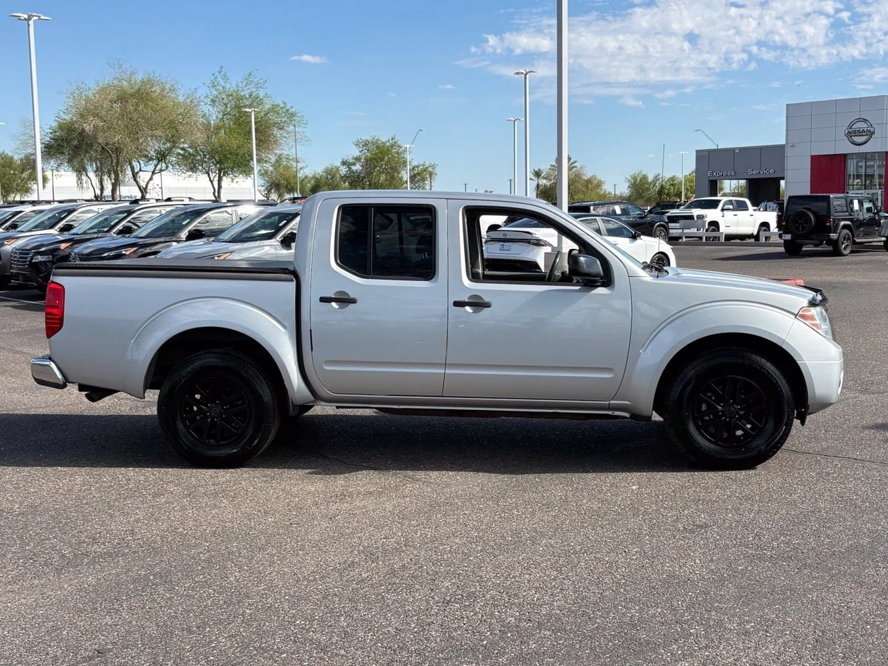 Used 2019 Brilliant Silver Metallic Nissan SV image 6