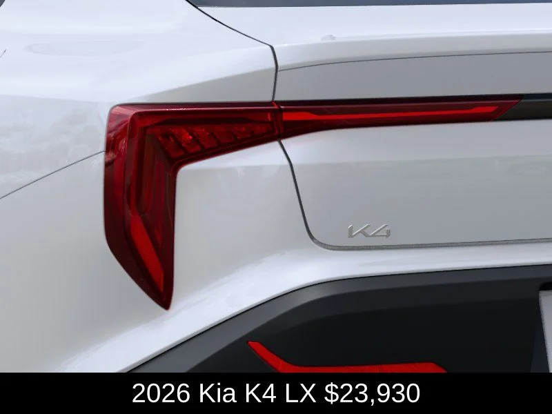 New 2026 Snow White Pearl Kia LX image 11