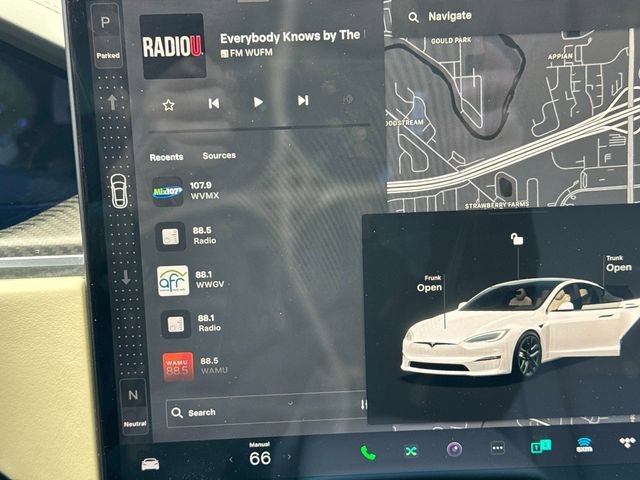 Used 2021 White Tesla Plaid image 26